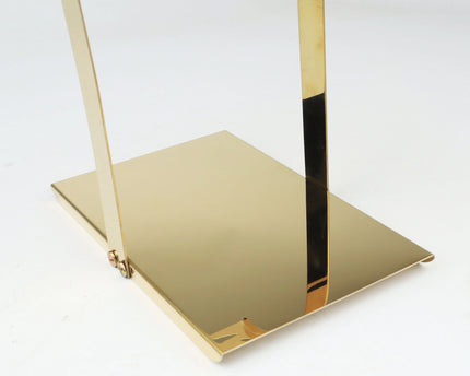 Dolphin Stainless Steel PVD Gold Plated Tiffin Cutlery Stand  - Only Stand
