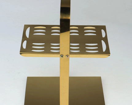 Dolphin Stainless Steel PVD Gold Plated Tiffin Cutlery Stand  - Only Stand