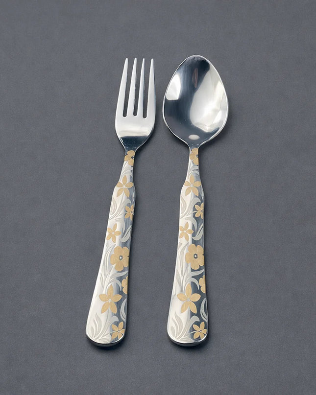 stainless steel cutlery set 29 pcs with stand at best price from best cutlery brand in Pakistan - dolphin industries